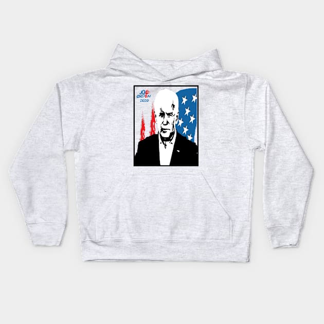 Joe Biden 2020 , Joe Biden , Biden , Biden 2020 , Joe Biden president , 2020 election , vote Kids Hoodie by Otaka-Design